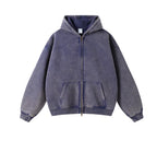 Kuegou Men's Military Green Hooded Jacket Pi-Mart