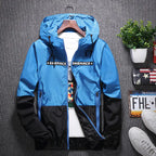 Men's Hooded Jacket for Youth - Casual Windbreaker Pi-Mart