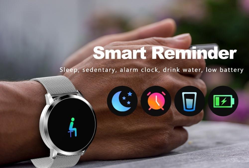 New Q8 LED Bluetooth Smart Watch With Stainless Steel Waterproof Breacelet Wearable Device Smartwatch Style for Men and Women With Fitness Tracker - SJB-DIAMOND ELITES