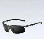 VEITHDIA Brand Designer Men's Sunglasses Aluminum Magnesium Polarized UV400 Sun Glasses Cycling Sports Male Outdoor Eyewear 6592