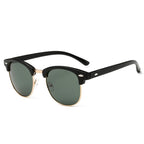 Polarized Retro Classic  Metal Frame Famous Sunglasses For Men Woman and  Lady Brand Designer Oculos masculino lentes de sol - SJB-DIAMOND ELITES