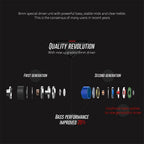 Luxury Earphone High Quality HiFi Sport Earbud Auricular Metal Fever Heavy Bass Copper HD Metal Bass Stereo earpiece Headphones - SJB-DIAMOND ELITES