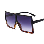 Oversized Luxury Trend New  Woman Sunglasses With Black Fashion Square Glasses And Big Frame Sunglasses In  Modern Glasses Famous Style - SJB-DIAMOND ELITES