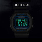 Luxury Modern Sports Watch With Led Digital Display Waterproof 50M Military Famous Unisex Watch For Man and Woman - SJB-DIAMOND ELITES