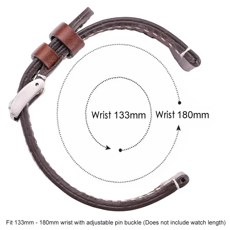 Samsung Galaxy Watch Leather Band - Classic Stylish Design - SJB-DIAMOND ELITES