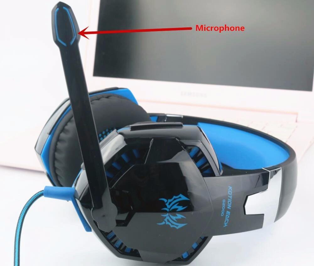 NEW STEVVEX Modern G2000 G9000 Gaming Headsets Big Headphones with Light Mic Stereo Earphones Deep Bass for PC Computer, Laptop and Gaming - SJB-DIAMOND ELITES
