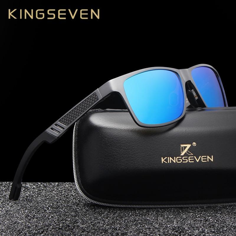 High Quality Luxury Aluminium Men Polarized Sunglasses Retro Modern Style For Sport Golf and Driving - SJB-DIAMOND ELITES