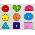 Kid Early Educational Table With Shapes of Vegetables and Animals Baby Hand Grasp Wooden Puzzle Toy Alphabet And Digit Learning Education Child Wood Toy - SJB-DIAMOND ELITES