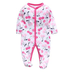 Modern Colorful Baby Boys/Girls Blanket Sleepers Newborn Babies Sleepwear Infant Long Sleeve Romper Jumpsuit for Kids
