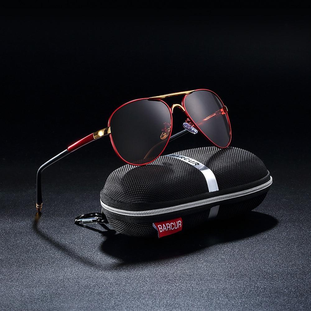 Luxury Pilot  Aviation Polarized High Quality Metal Frame  Sunglasses With UV400 Protection - SJB-DIAMOND ELITES