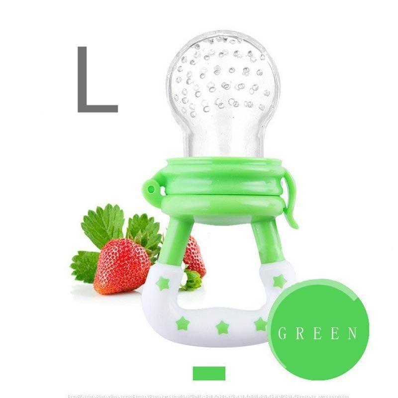 Silicone Baby Pacifier Nipple Soother For Toddler Fruits Feeding Soft Chewable Babies Pacifier Stevvex