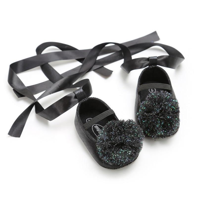 Cute Baby Dance Shoes Toddler Shoes Bow Tie Baby Princess Shoes Dance Shoe Newborn First Walkers 0-18M Stevvex