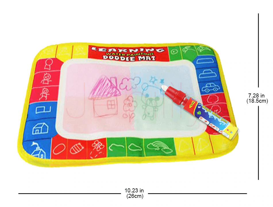 Baby Kids Drawing Water CDarpet with Magic Pen Doodle Painting Picture Water Drawing Play Mat in Drawing Toys Board Gift - SJB-DIAMOND ELITES