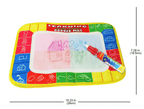 Baby Kids Drawing Water CDarpet with Magic Pen Doodle Painting Picture Water Drawing Play Mat in Drawing Toys Board Gift - SJB-DIAMOND ELITES