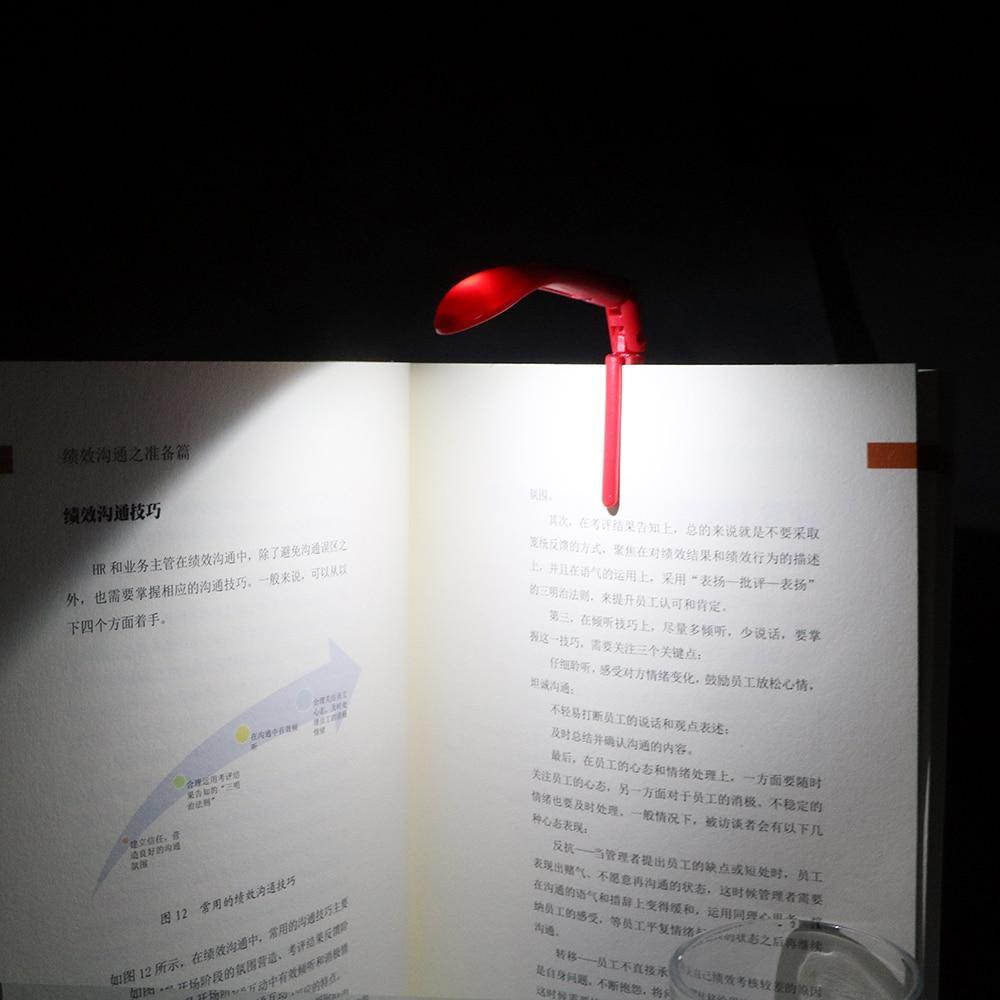 Book Light Book Reading Lamp Clip-on Book Lights Folding LED Night Lamp For Reader Kindle Adjustable Flexible with Battery - SJB-DIAMOND ELITES