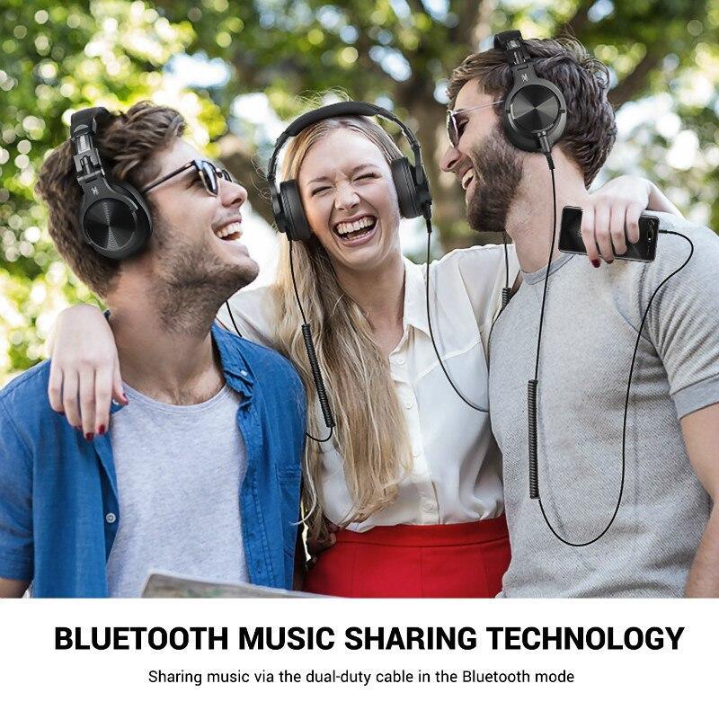 Modern Proffesional Bluetooth STEVVEX Headphones Stereo Over Ear Wireless Headset Professional Recording Studio Monitor Headphones - SJB-DIAMOND ELITES