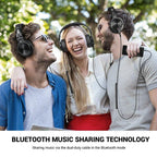 Modern Proffesional Bluetooth STEVVEX Headphones Stereo Over Ear Wireless Headset Professional Recording Studio Monitor Headphones - SJB-DIAMOND ELITES