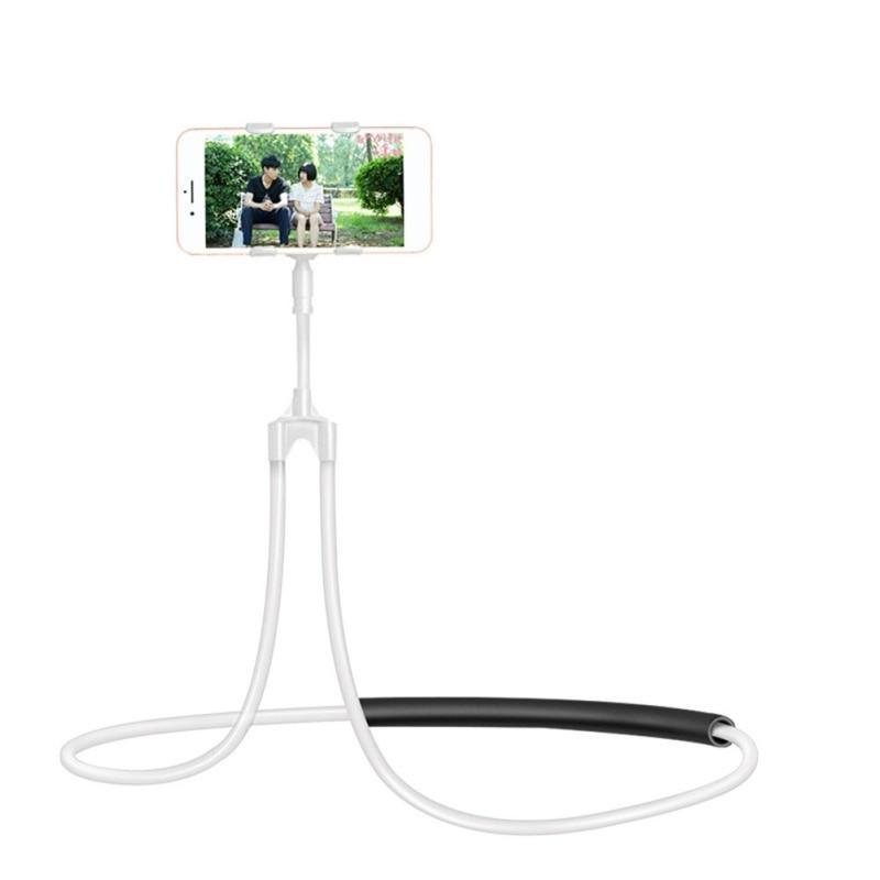 Universal Flexible Mobile Phone Holder Hanging Neck Lazy Necklace Bracket Bed 360 Degree Phones Holder Stand Stevvex