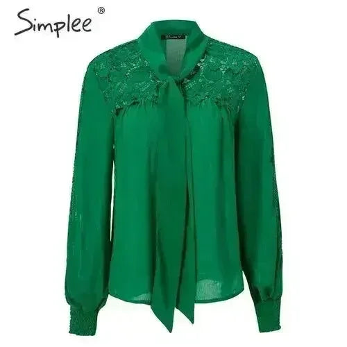 Embroidery Long Sleeve Summer Spring Hollow Out | Femstylo - SJB-DIAMOND ELITES