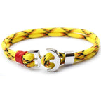 Luxury Modern Handamde Multilayer Anchor Bracelets Charm Survival Rope Chain Fashion Jewelry Bracelet For Men and Women - SJB-DIAMOND ELITES