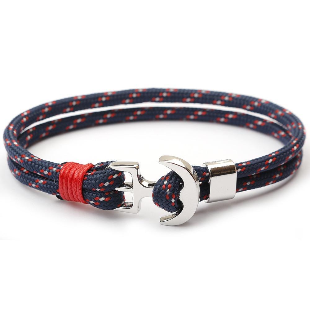 Amazing Multilayer Anchor Bracelets Charm Survival Rope Chain  Fashion Jewelry Bracelet Men For Women Best Gift - SJB-DIAMOND ELITES