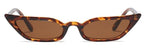 New Women Cateye Vintage Small Sunglasses Brand Designer Retro  Female Lady Eyeglass Cat Eye In Vintage Old Style