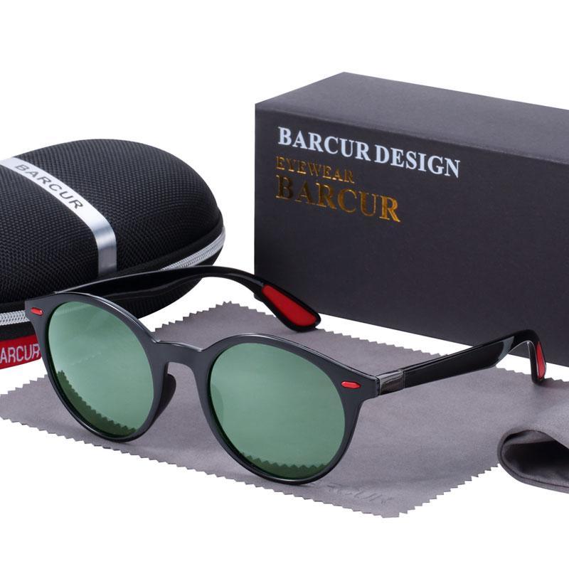 New Luxury Elegent Round Sunglasses Polarized Vintage Goggle For Women and Male With UV400 Protection - SJB-DIAMOND ELITES