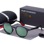 New Luxury Elegent Round Sunglasses Polarized Vintage Goggle For Women and Male With UV400 Protection - SJB-DIAMOND ELITES