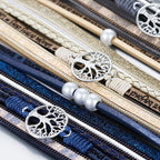 High Quality Handmade Elegant Fashion Luxury Modern New Amazing Charm Pearl Life of tree Leather Bracelets For Women - SJB-DIAMOND ELITES