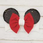 Head wrap Baby Headband Top Knot Headbands Over Sized Bow Hair Newborn Head Band For Baby Girl In elegant Modern Design