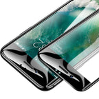 30D Curved Edge Full Cover Protective Glass On The For iPhone 7 8 6 6S Plus Tempered Screen Protector For X XR XS Max Glass Film Tempered Glass Anti Scratch Phone Screen Protector iPhone Glass Stevvex