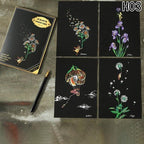 4Pcs/set Magic Colorful Drawing Board Paper Painting Scraping Children Kids learning Education Toys Painting Doodle Scratch Toys - SJB-DIAMOND ELITES