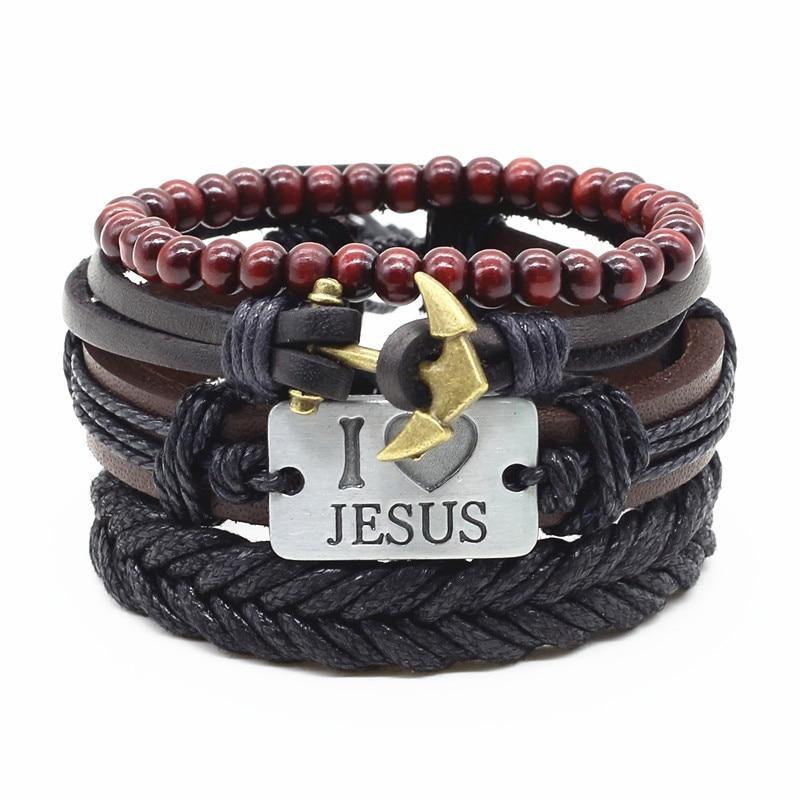 Handmade Modern Fashion New Luxury Wood Bead Charm Amazing Premium Leather Elegant Bracelet For Women - SJB-DIAMOND ELITES