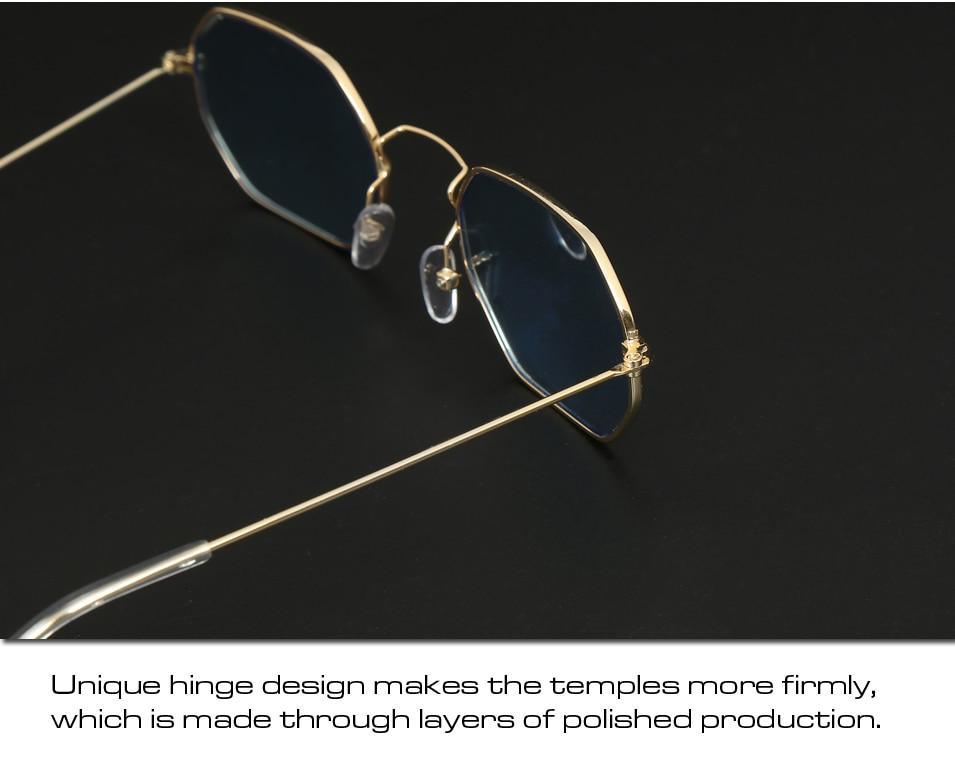 Yellow Women Retro Brand Designer Classic Sunglasses For Ladies Luxury Ladies Mirror Female Oculos de sol - SJB-DIAMOND ELITES