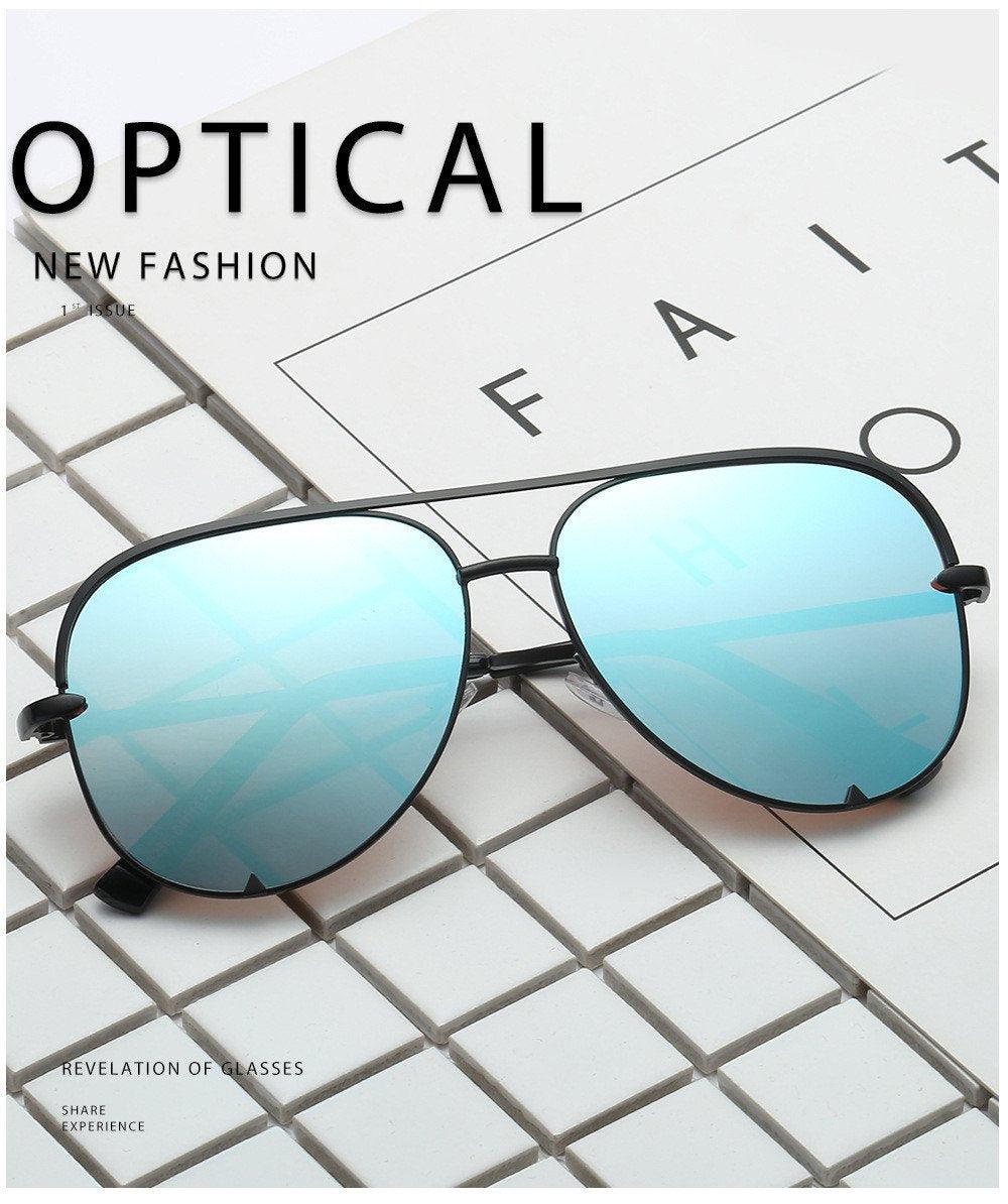 Luxury Lady Vintage Round Metal  Sunglasses For  Driving Black Retro Mirror Sunglasses Woman  Shade Sunglasses With  UV400 Protection - SJB-DIAMOND ELITES