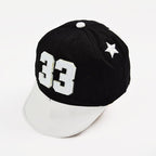 Cotton Baby Adjustable Letter Baseball Caps For Boys & Girl Hats Children Snapback Hip-Hop Sun Hat In Modern Style