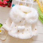 Baby Toddler Clothes Cute Fleece Fur Winter Warm Coat / Jacket for Kids Outerwear