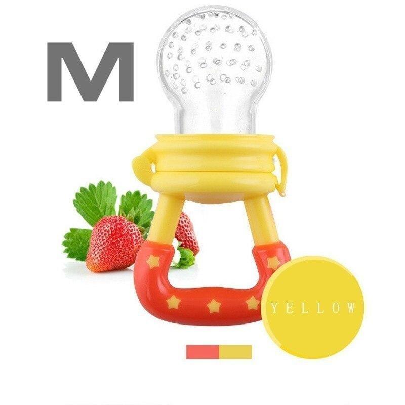 Silicone Baby Pacifier Nipple Soother For Toddler Fruits Feeding Soft Chewable Babies Pacifier Stevvex