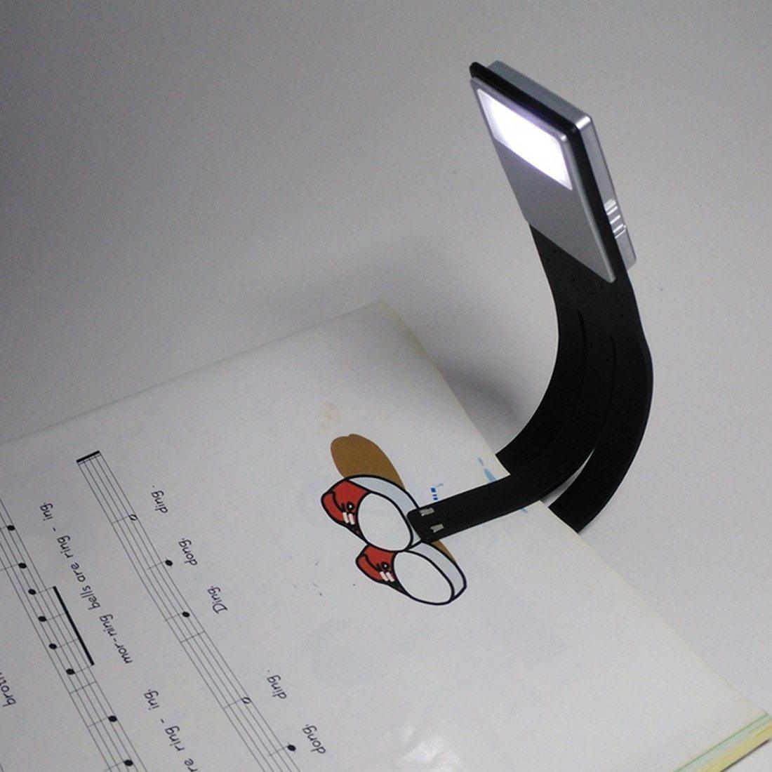 LED Reading Book Light With Detachable Flexible Clip USB Rechargeable Lamp For Kindle eBook Readers - SJB-DIAMOND ELITES