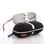 Luxury Elegent Aluminum Polarized Mens Sunglasses Mirror Sun Glasses Square Goggle Eyewear Accessories For Men Or Women With UV400 Protection - SJB-DIAMOND ELITES