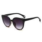 Luxury Modern Elegant Lady  Sunglasses WIth  Cat Eye Women Eyewear  Plastic Frame Clear Lens With  UV400 Protection - SJB-DIAMOND ELITES