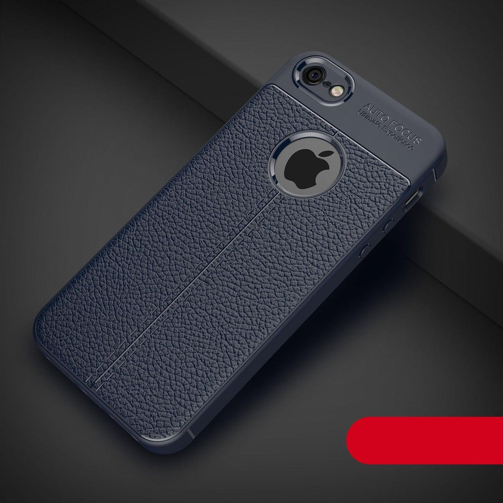 Soft Silicone Leather Flexible Back Cover for iPhone 6 Shockproof Case For iPhone Case Luxury Leather Soft For iPhone 5s Cover Luxury Men Black Business Case For Iphone Stevvex