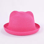 Modern Handmade Baby Hats For Children Bucket Cap Kids Toddler Sun Hat Hollow Mesh Caps Casual Beach Caps For Kids