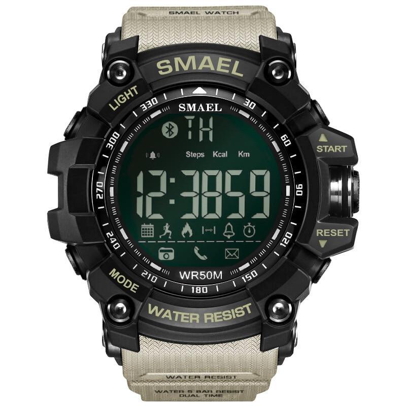 Smart Sport Mens Chronograph Watch Sport Stop Army Military Multifunction  Waterproof 50M LED Digital Watch for Man - SJB-DIAMOND ELITES