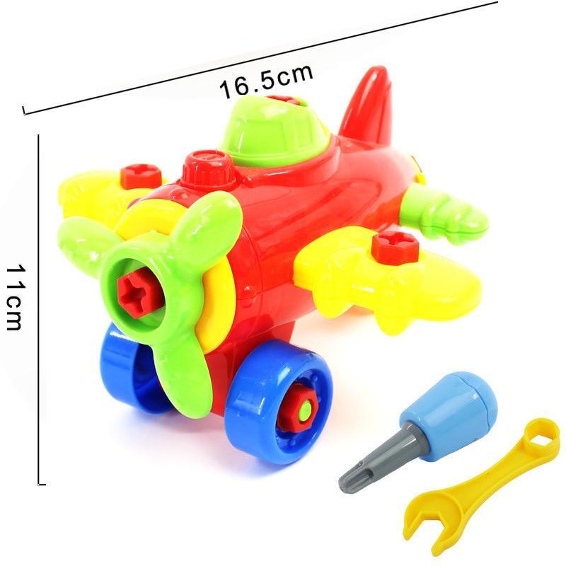Early Learning Education Screw Nut Group Installed Plastic 3d Puzzle Disassembly Motorcycle Kids Toys for Children Jigsaw - SJB-DIAMOND ELITES