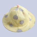 Baby Sun Hat Heart Print Baby Boy/Girl Hat Outdoor Kids Bucket Hat Children Hat Baby Beach Caps Beanie For Girls