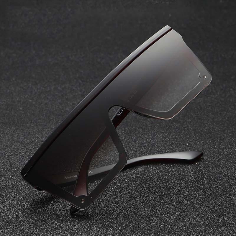 Top Luxury Modern Oversized Square Gradient Elegant Unisex Sunglasses For Men and Woman Brand Black Square Shades With UV400 Protection - SJB-DIAMOND ELITES