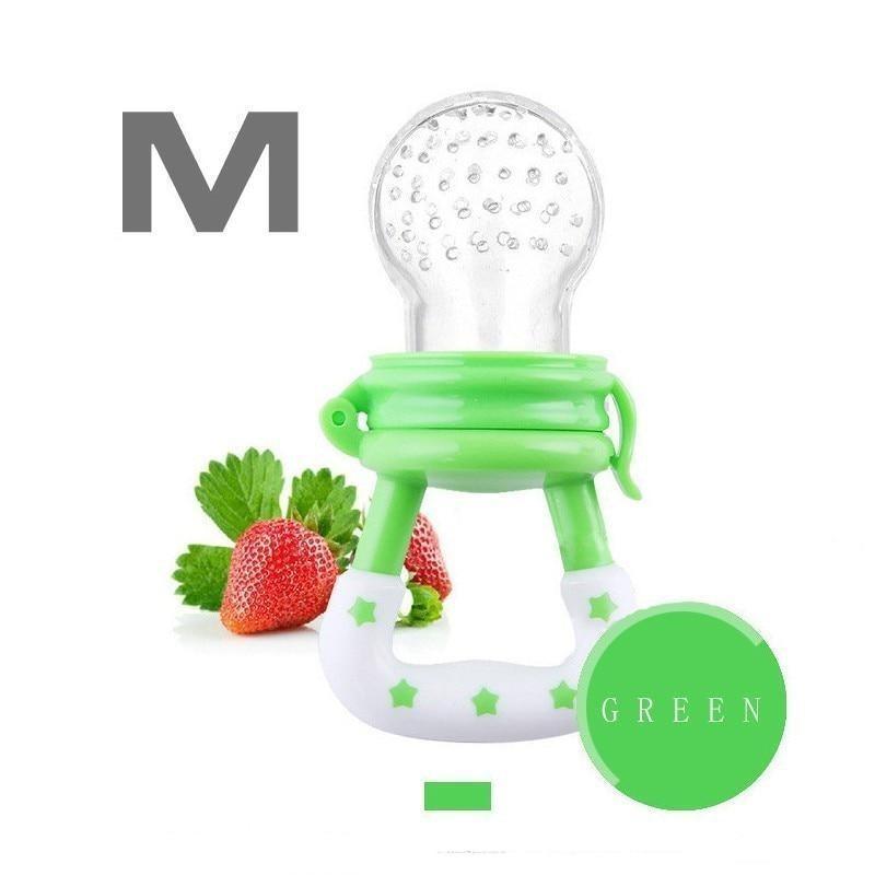 Silicone Baby Pacifier Nipple Soother For Toddler Fruits Feeding Soft Chewable Babies Pacifier Stevvex