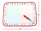 Baby Kids Drawing Water CDarpet with Magic Pen Doodle Painting Picture Water Drawing Play Mat in Drawing Toys Board Gift - SJB-DIAMOND ELITES