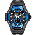 Modern Luxury Sport Watch For Men Fashion Casual Alarm Clock 50M Waterproof In Military Chrono Dual Display Style Wristwatches Relogio Masculino - SJB-DIAMOND ELITES